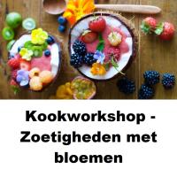 Kookworkshop - Zoetigheden met bloemen