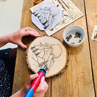 Pyrografie: creatief met houtbranden